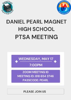 PTSA Meeting 